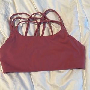 Athleta sports bra strappy